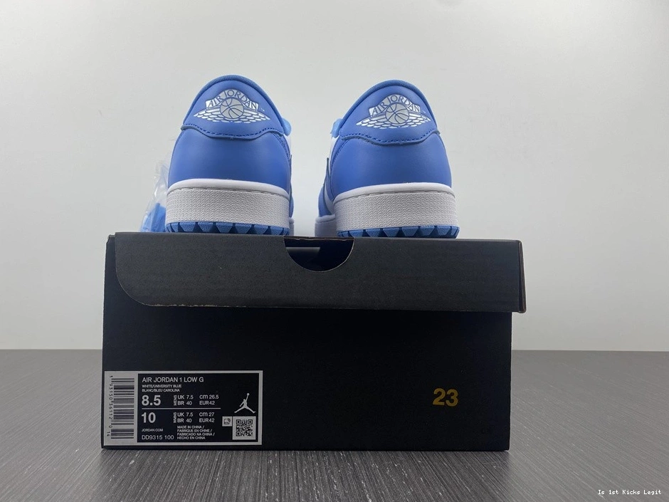 1 Jordan Low Retro Golf UNC - DD9315-100 0323